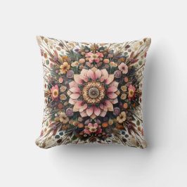 Colorful and Floral Throw Pillows Kudde