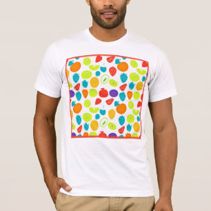 Colorful and Juicy Tropical Mönster T Shirt