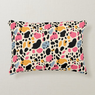 Colorful Animal Print 07 Prydnadskudde