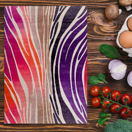 Colorful Animal Print Art Choppboard