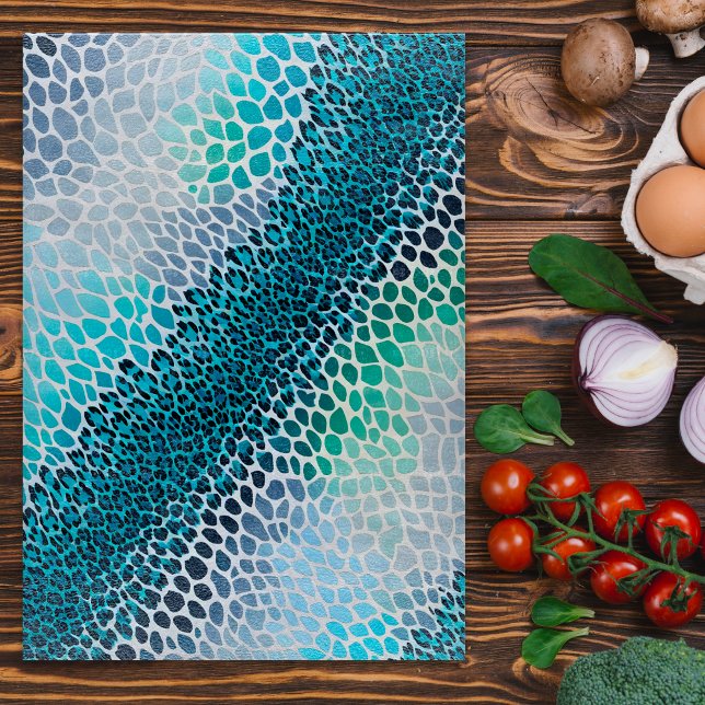 Colorful Animal Print Art Choppboard (Skapare uppladdad)