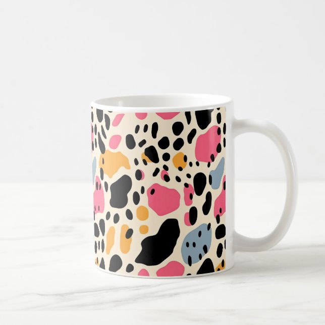Colorful Animal Print Mug 07 Kaffemugg (Höger)