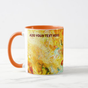 Colorful Artist Palette Mugg