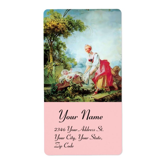 COLORFUL BABY SHOWER FRAKTSEDEL (Framsidan)