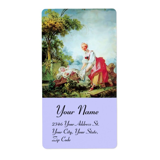 COLORFUL BABY SHOWER FRAKTSEDEL (Framsidan)