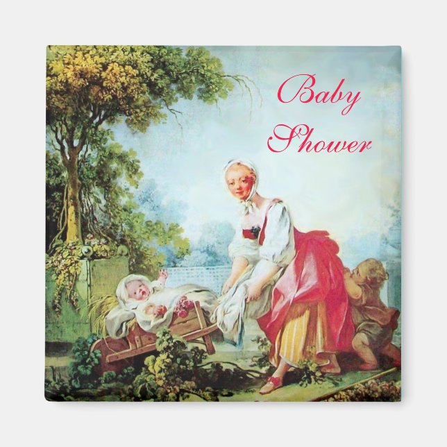 COLORFUL BABY SHOWER MAGNET (Framsidan)