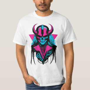 Colorful Badass Zombie T Shirt