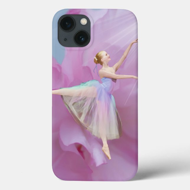 Colorful Ballerina in Arabesque Position (Baksida)