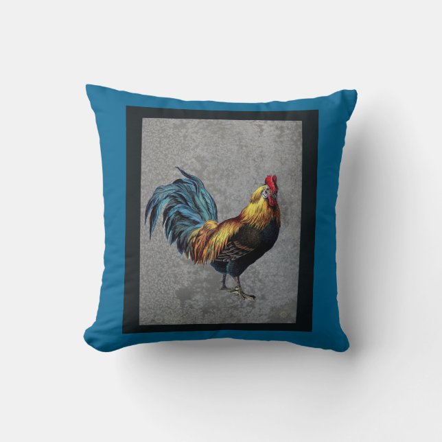 Colorful Bantam Tupp Kudde (Framsida)
