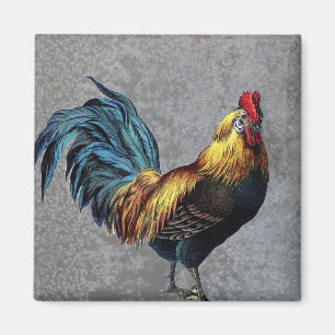 Colorful Bantam Tupp Magnet