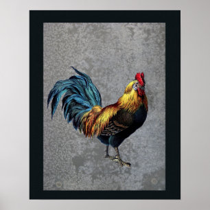 Colorful Bantam Tupp Poster