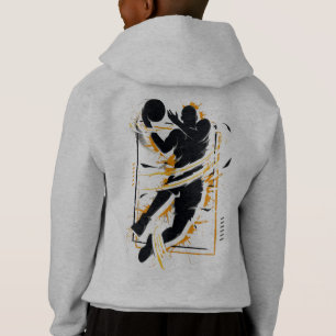 Colorful Basketball Player - Basketball Hoodie T Shirt