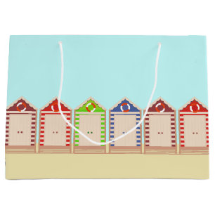 Colorful Beach Huts, sommar 