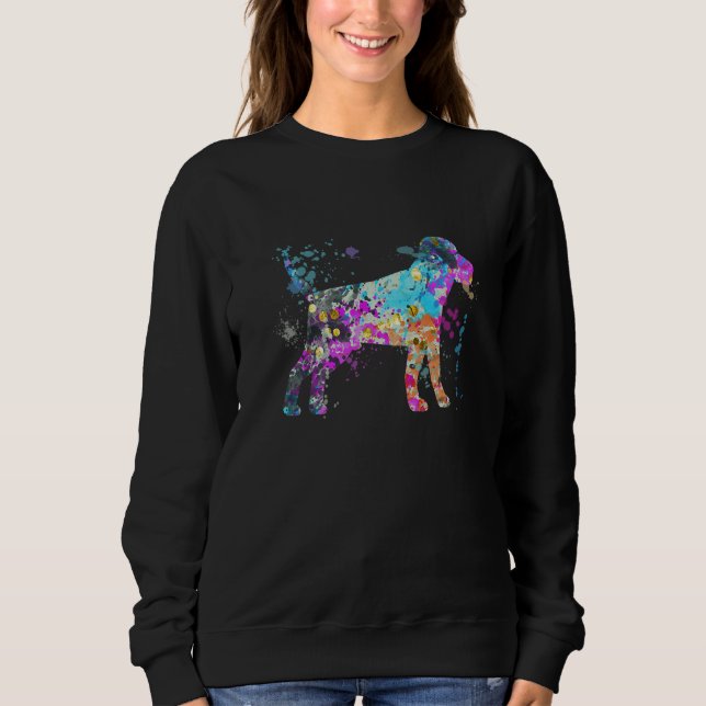 Colorful Beagle  Dog Beagle T Shirt (Framsida)