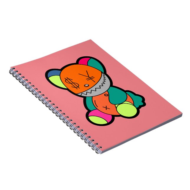 Colorful bear anteckningsbok (Högra Sidan)