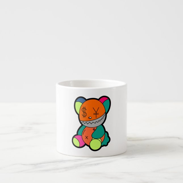 Colorful bear espressomugg (Framsidan)