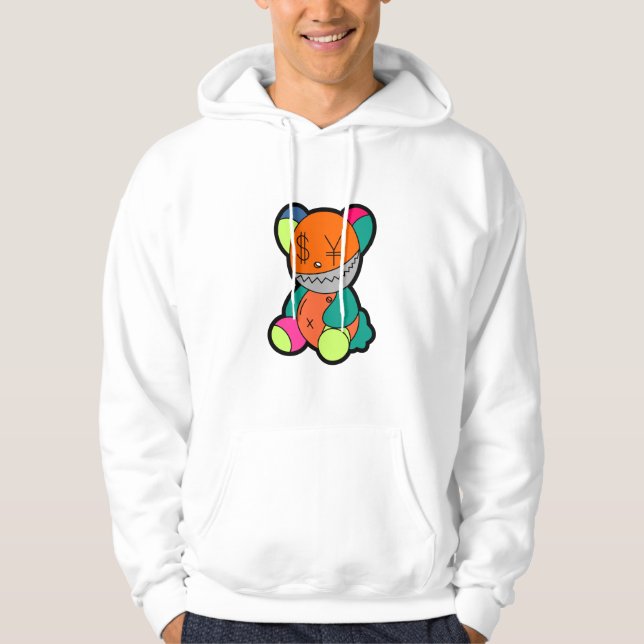 Colorful bear hoodie (Framsida)