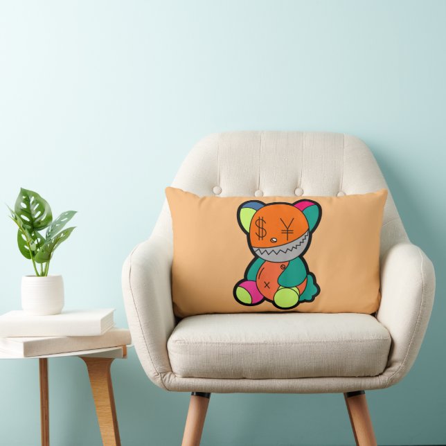 Colorful bear lumbarkudde (Stol)