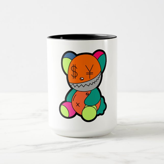Colorful bear mugg (Center)