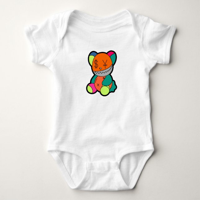 Colorful bear t shirt (Framsida)