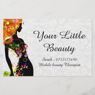 Colorful Beauty Girl Flygblad