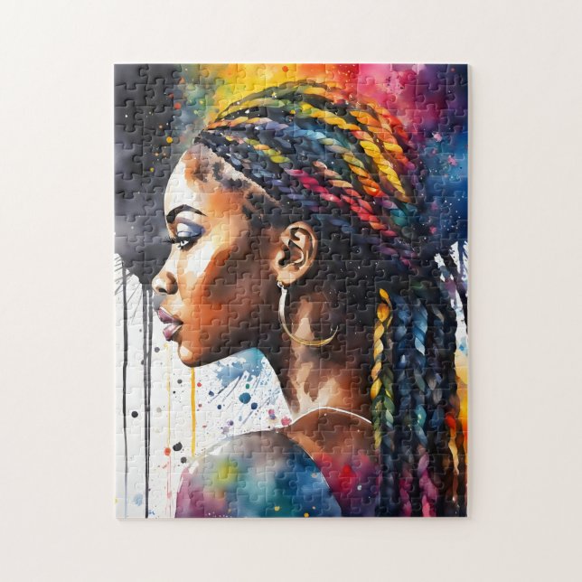 Colorful Beauty Pussel (Vertikal)