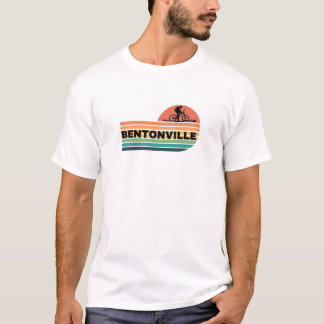 Colorful Bentonville MTB Mountain Bike T Shirt