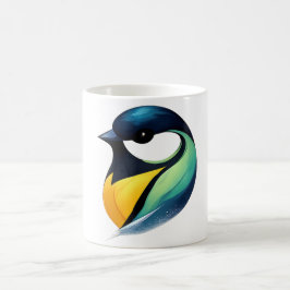Colorful Bird Mug Kaffemugg