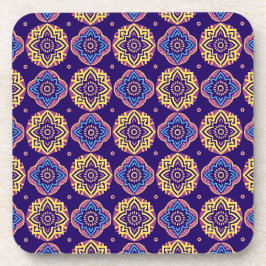 Colorful Boho Chic Mönster Underlägg - uppsättning