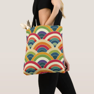 Colorful Boho Rainbow Tygkasse