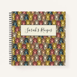 Colorful Boho Woodland Uggla Mönster