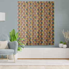 Colorful Boho Woodland Uggla Mönster