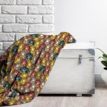 Colorful Boho Woodland Uggla Mönster