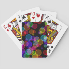 Colorful Bokeh Casinokort