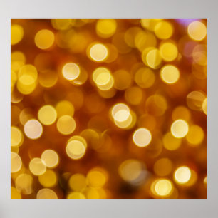 Colorful bokeh ljus, julbakgrund. poster