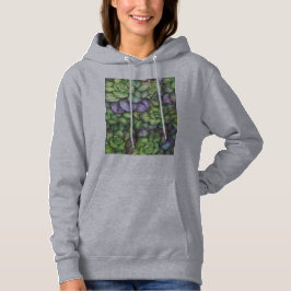 Colorful Botanical Hoodie  T Shirt