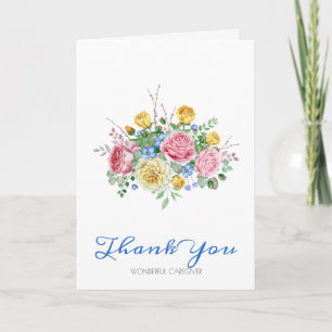 Colorful Bouquet Tack Kort