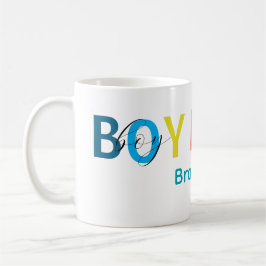 Colorful Boy Mamma Scripted Coffee Mugg