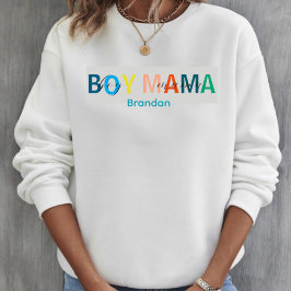 Colorful Boy Namn Sweat Shirts for Mammor T Shirt