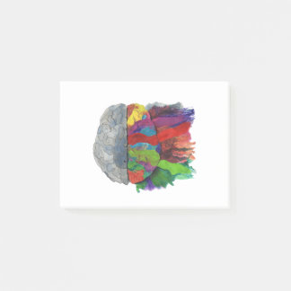 Colorful Brain Post-it Block