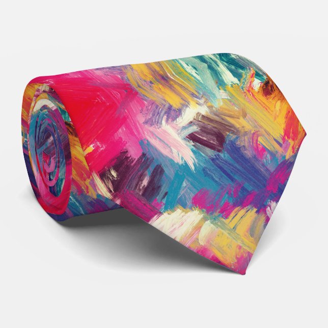 Colorful Brush Strokes Slips (Rullad)
