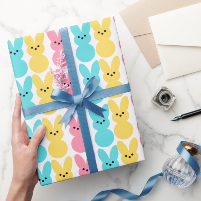 Colorful Bunny Wrapping Paper Presentpapper (Gifting)