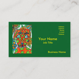 Colorful Business Card Visitkort