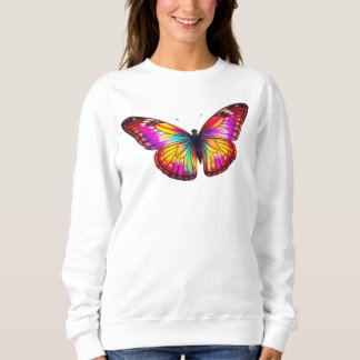 colorful butterfly art t shirt