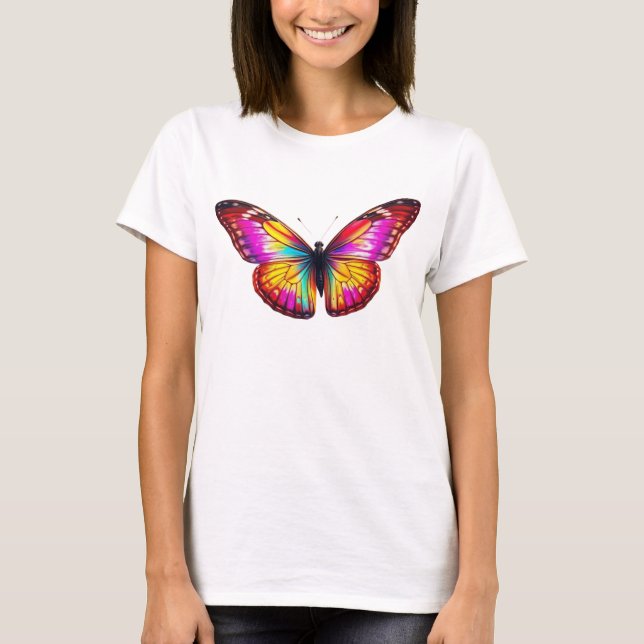 colorful butterfly t shirt (Framsida)