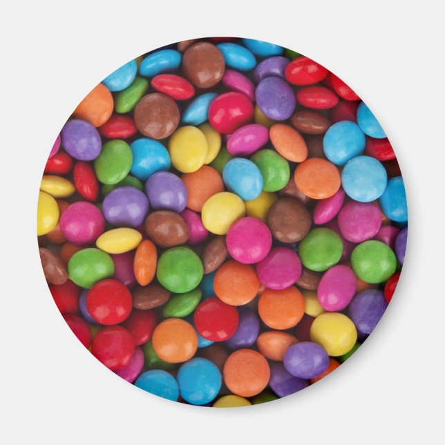 Colorful Button Candy Cute Magnet (Framsidan)