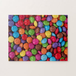 Colorful Candy Jigszle Puzzle Pussel
