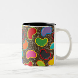 Colorful Candy Retro Jellybeans Pop Mugg