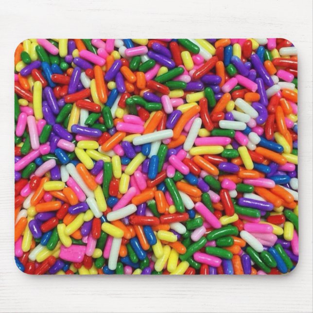 Colorful Candy Sprinkles Musmatta (Framsidan)