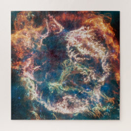 Colorful Cassiopeia A | Supernova | JWST Pussel